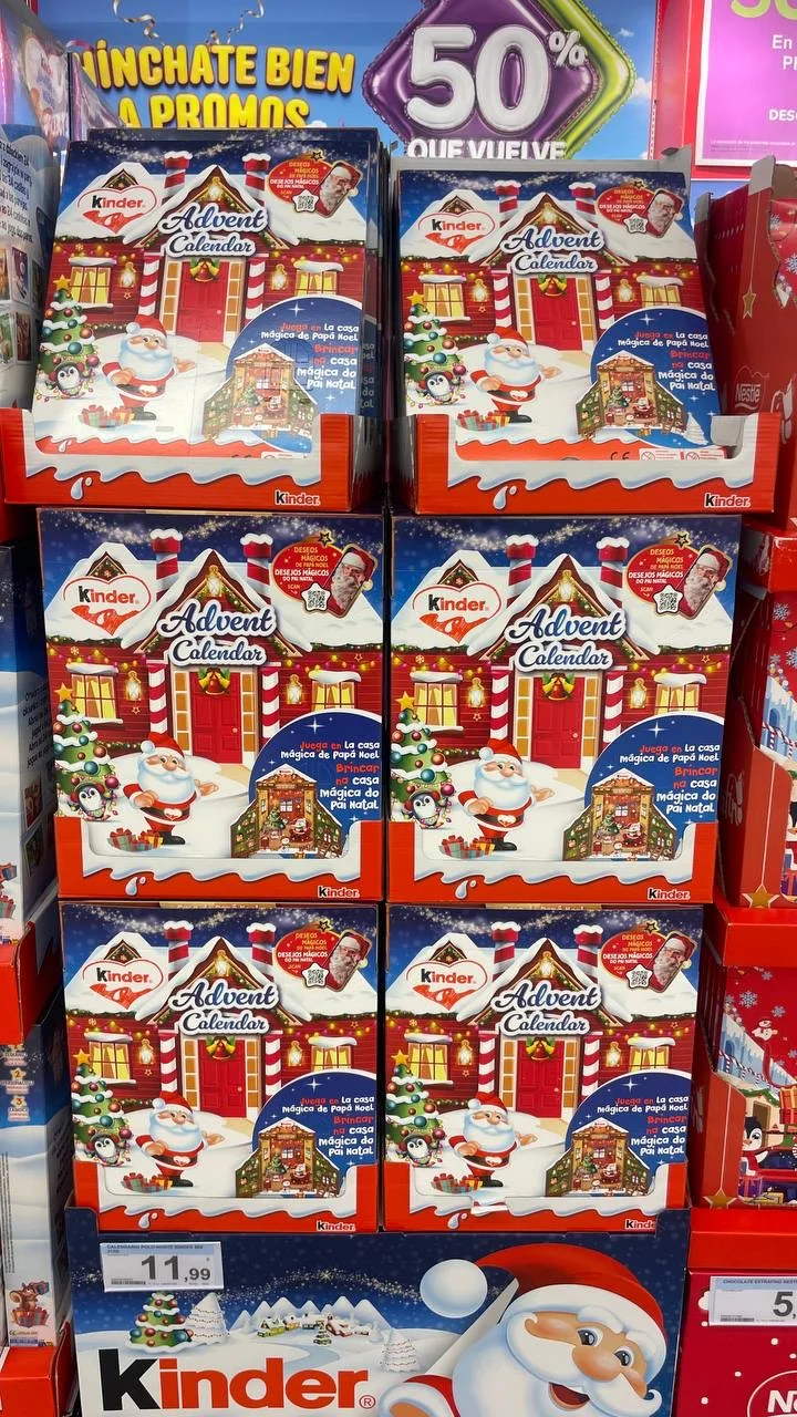 Новогодний Адвент Kinder